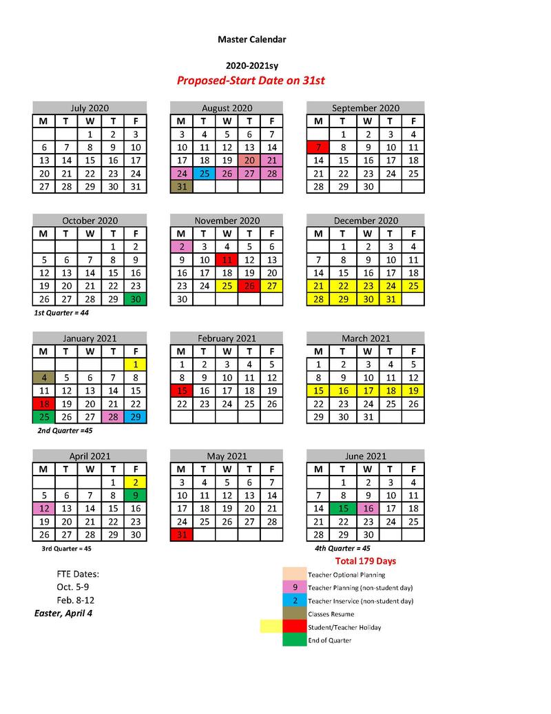 St Johns County Master Calendar 2024 2025 Taryn Robinetta