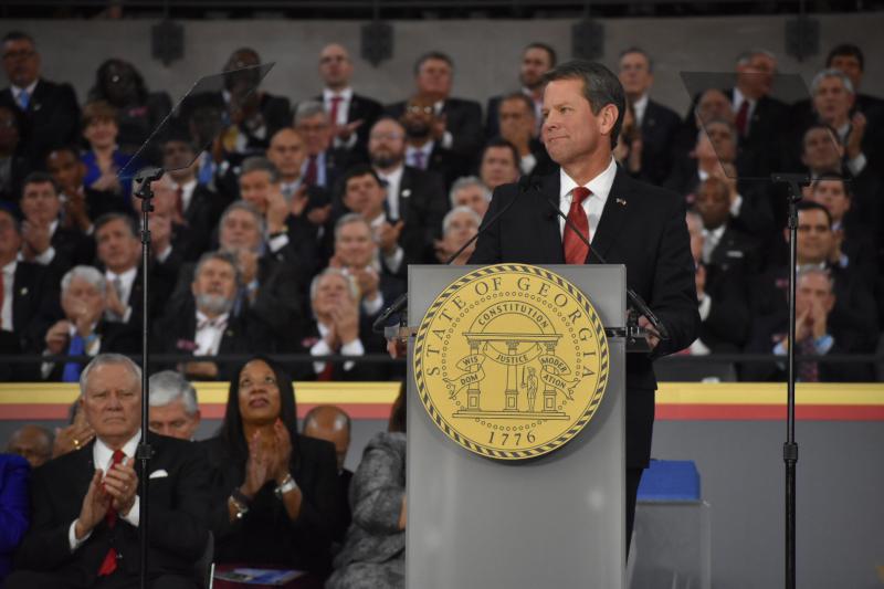 Political Rewind: Brian Kemp Sworn In As The 83rd Governor of Georgia ...