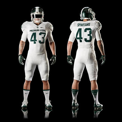 michigan state football jersey