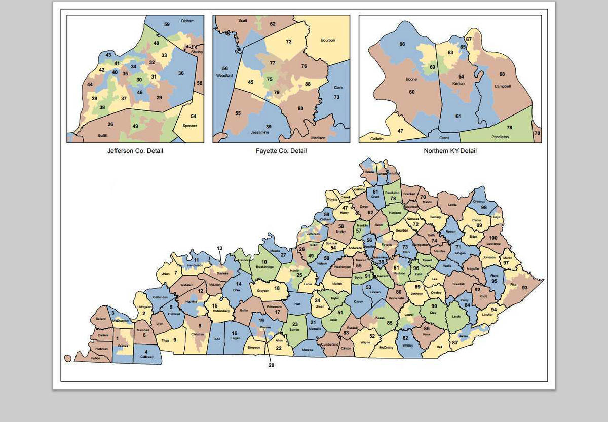 Kentucky House Republicans Unveil Redistricting Plan | WKMS