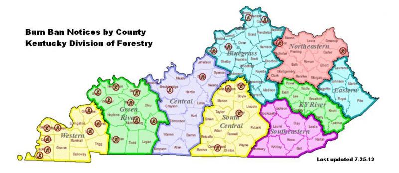 Many W. Ky. Counties Remain Under Burn Bans | WKMS