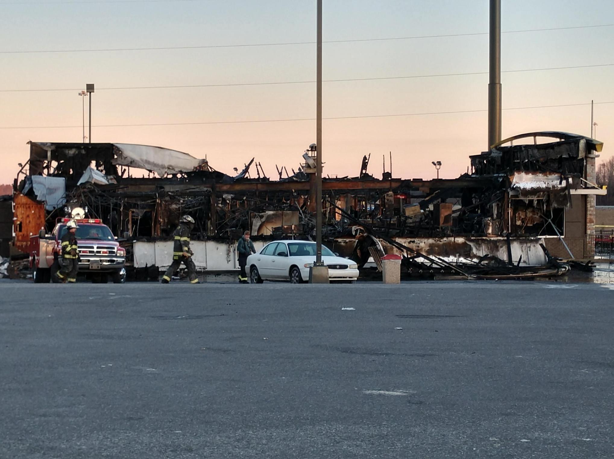 Calvert City McDonald's Destroyed by Fire WKMS