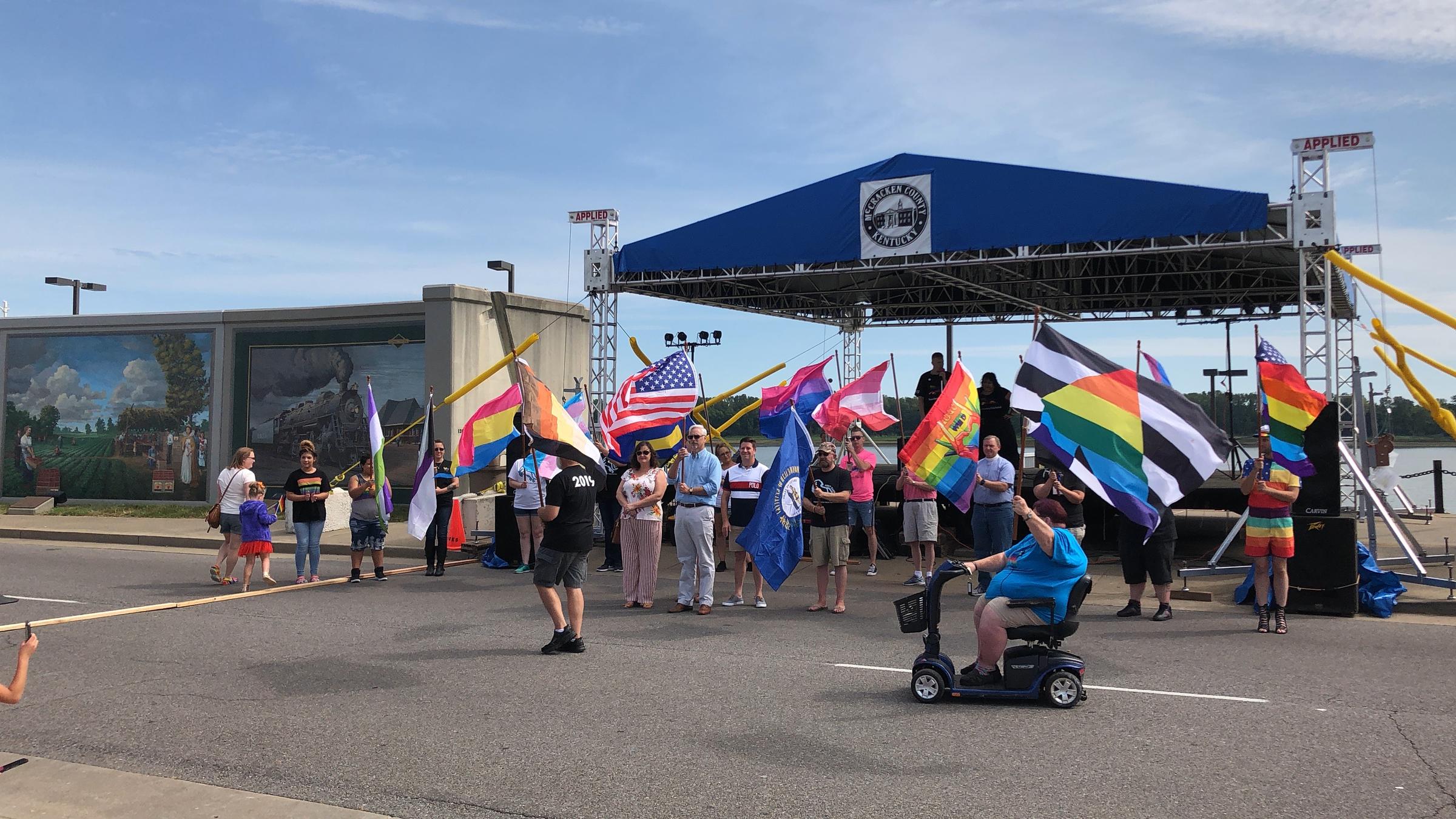Inaugural West Kentucky Pride Festival Kicks Off To Build An Inclusive