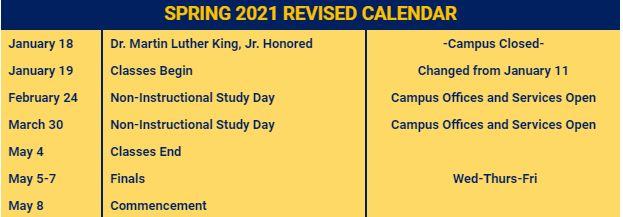 Murray State Removes Spring Break From 2021 Calendar | WKMS