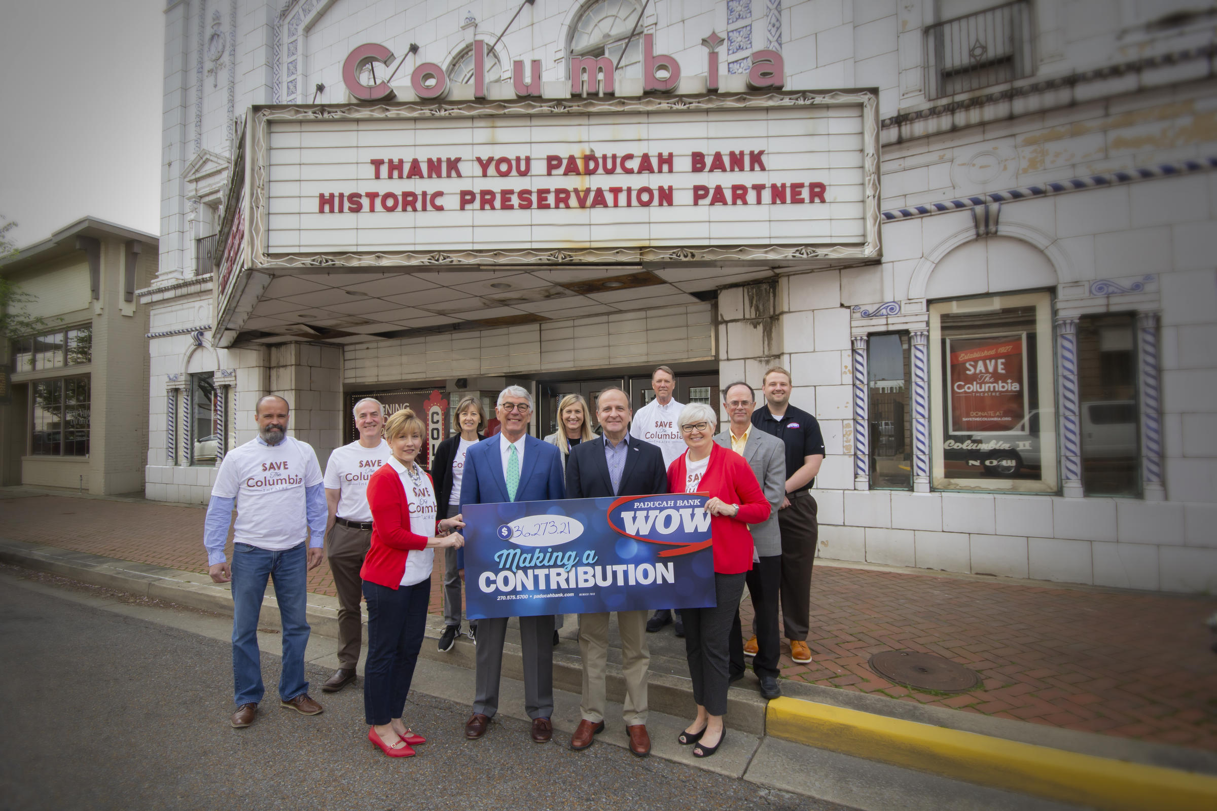 Paducah Bank Joins Forces In Columbia Art House Restoration Project WKMS