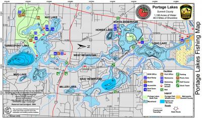 portage lakes fishing map Agency Rebuilding Portage Lakes Dam Is Hosting Information And portage lakes fishing map