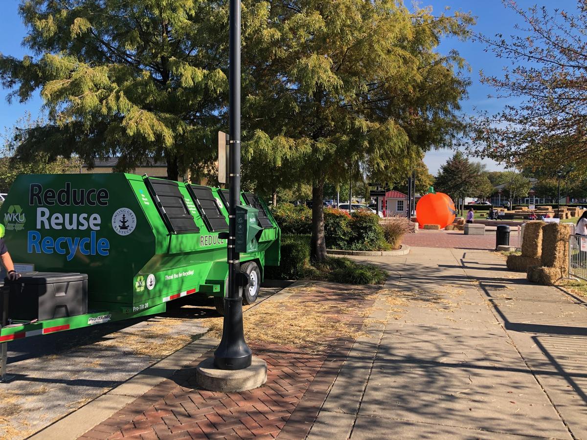 New Recycling Trailer To Be Used First at Bowling Green Harvest