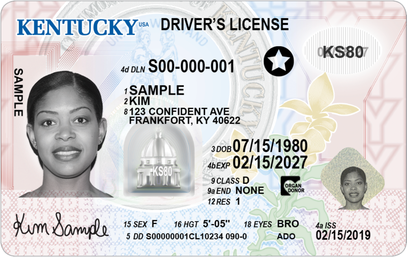 New, More Secure Kentucky Driver's License Designs Unveiled WKU