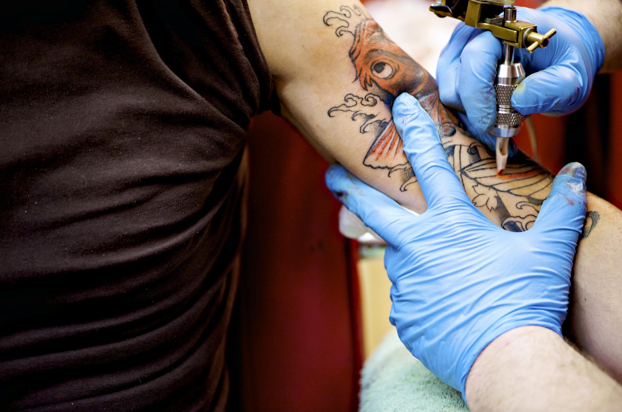 Tattoo over self harm scars