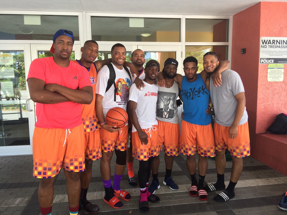 Q Athletes Back In Action After Miami Beach Salvages Out Wlrn A Basketball Team From Atlanta Bussed Down To Miami Beach Early In Order Make The Rescheduled Tournament At Scott Rakow Youth Center