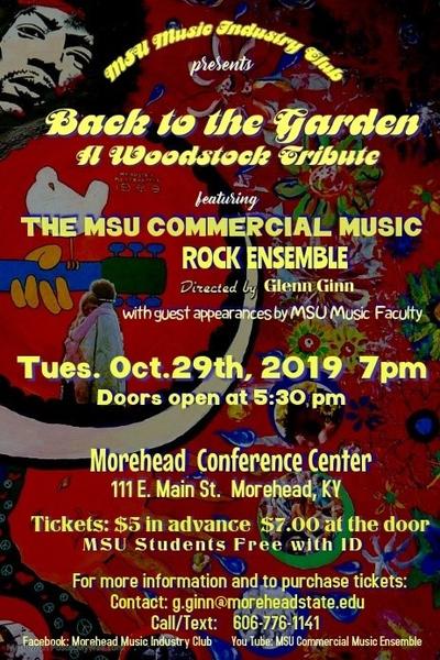 Msu Commercial Music Rock Ensemble To Perform Woodstock Tribute