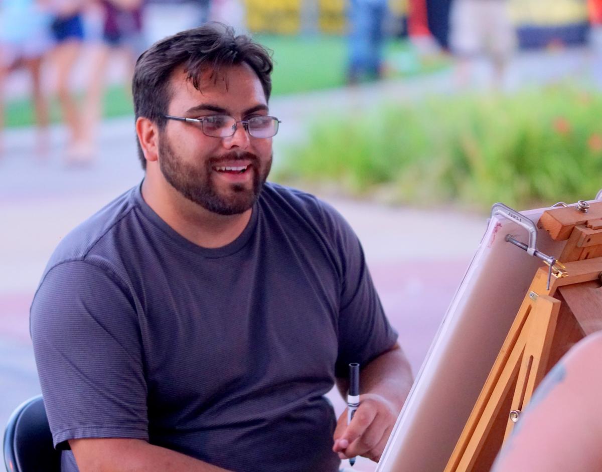 Art Beat: Anthony Valdez, Caricaturist WMUK