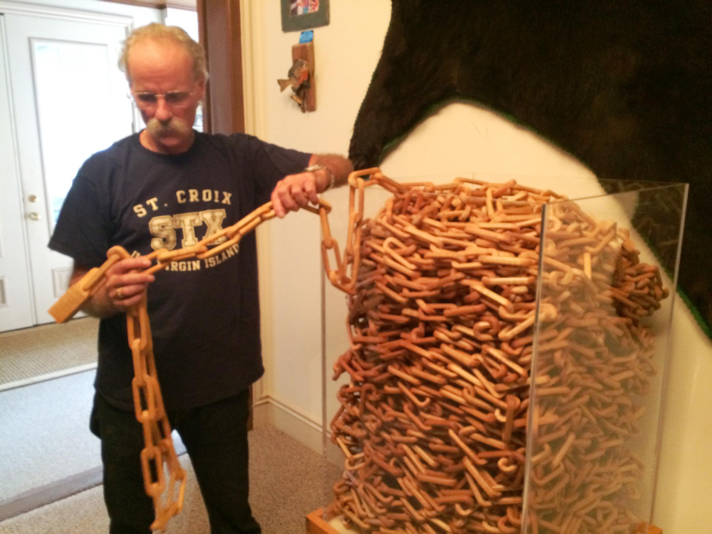Through Tragedy Michigan Woodworker Crafts a Record 