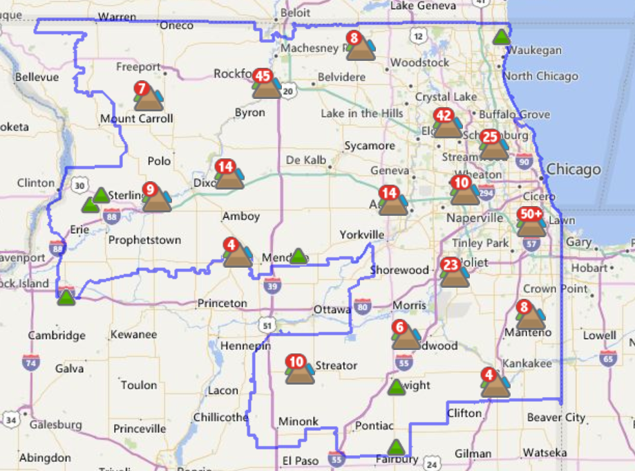 Power Outages Reported Across Northern Illinois Wnij And Wniu