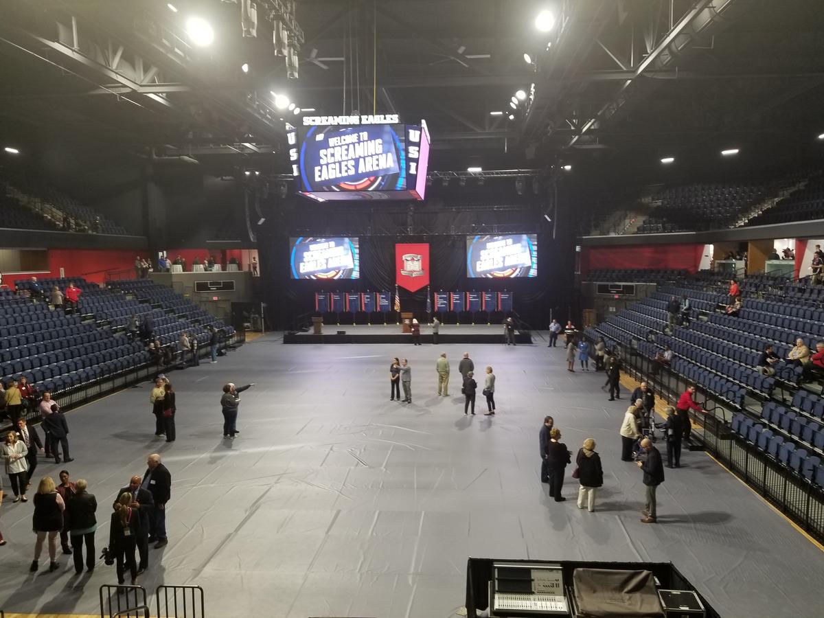 Usi Unveils Screaming Eagles Arena 