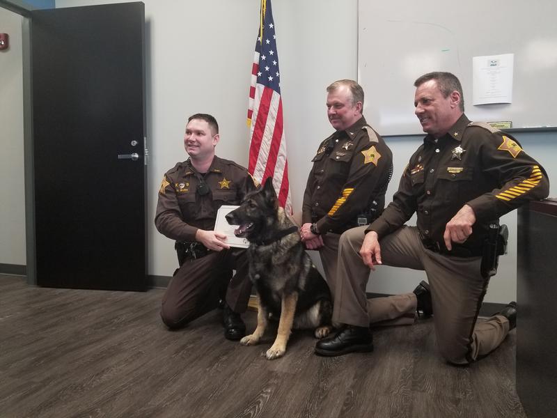 Drug Bust Leads To National Award For Vanderburgh Co. Sheriff K9 WNIN