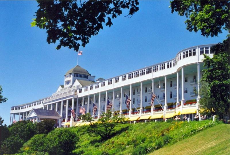 Mackinac Island Mi Ap The Grand Hotel On Turns 125 Tuesday