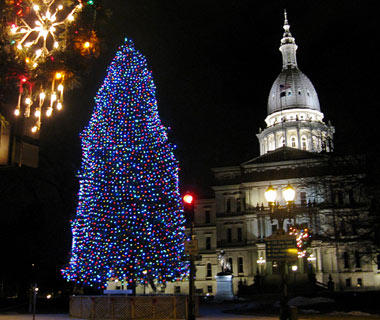 Lansing Christmas tree again from the U.P. | WNMU-FM