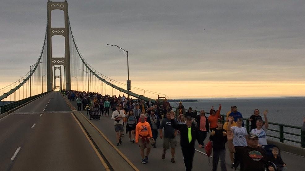 Thousands join Labor Day tradition of Mackinac Bridge walk WNMUFM