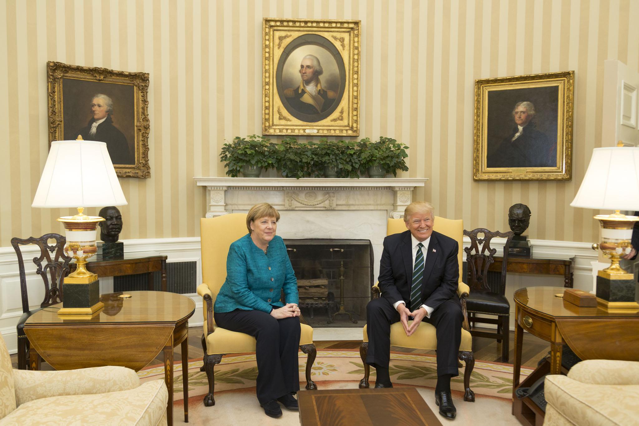 Watch Live: Trump And Merkel Hold Joint News Conference | Connecticut