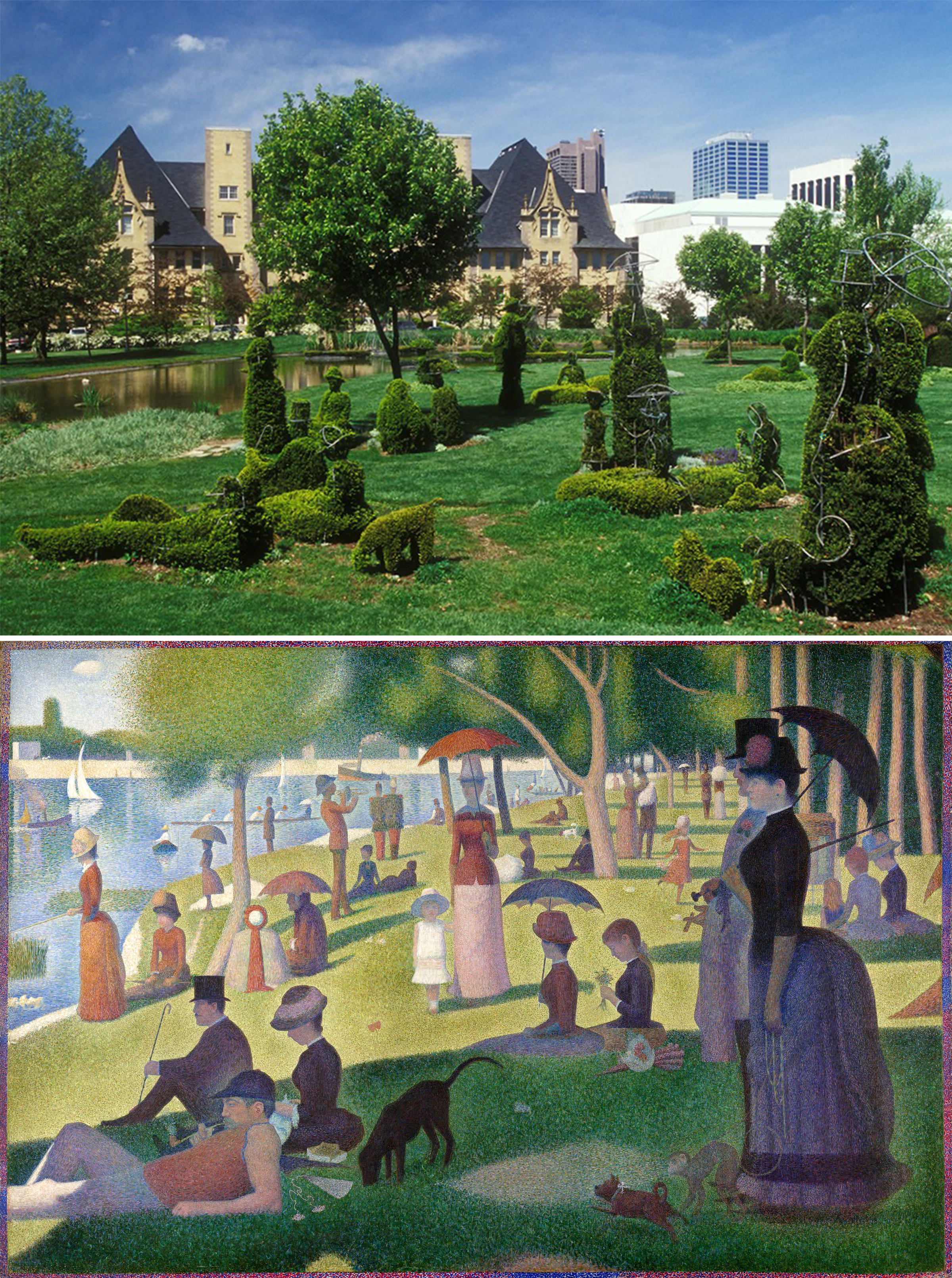 Curious Cbus What S The Story Behind Topiary Park Wosu Radio