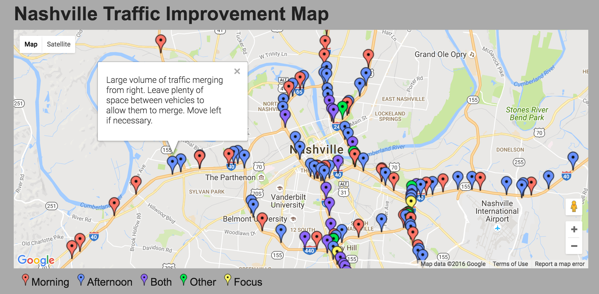 To Improve Nashville Traffic, One Man Makes The Case For Better Driving