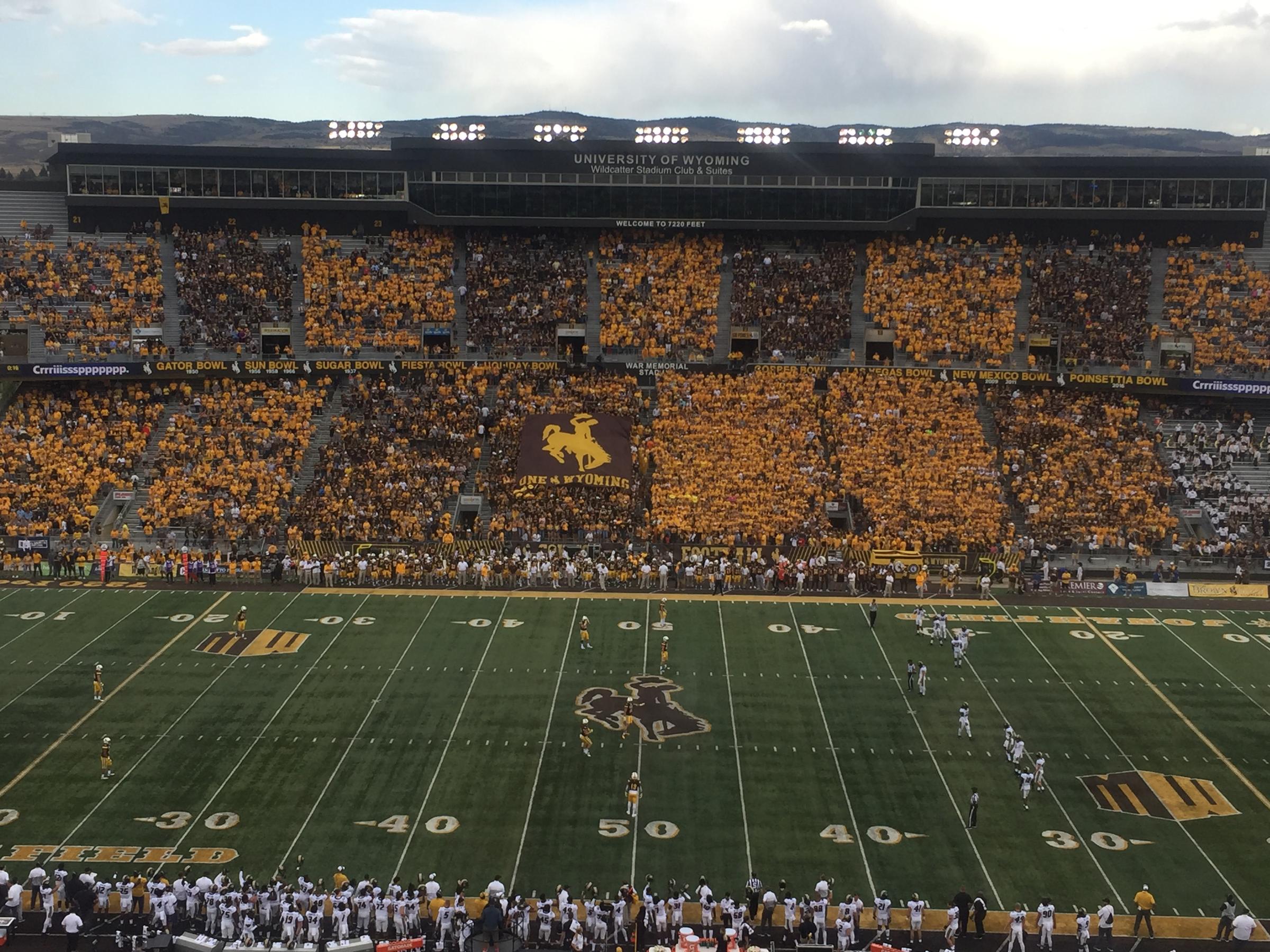 Wyoming Football Will Return With Fans Wyoming Public Media