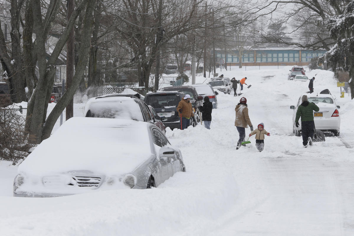 Winter Storm Brings Highest Snowfall In The Region To Eastern Conn