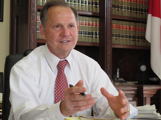 Roy Moore, Alabama Judge, Suspended Over Gay Marriage 