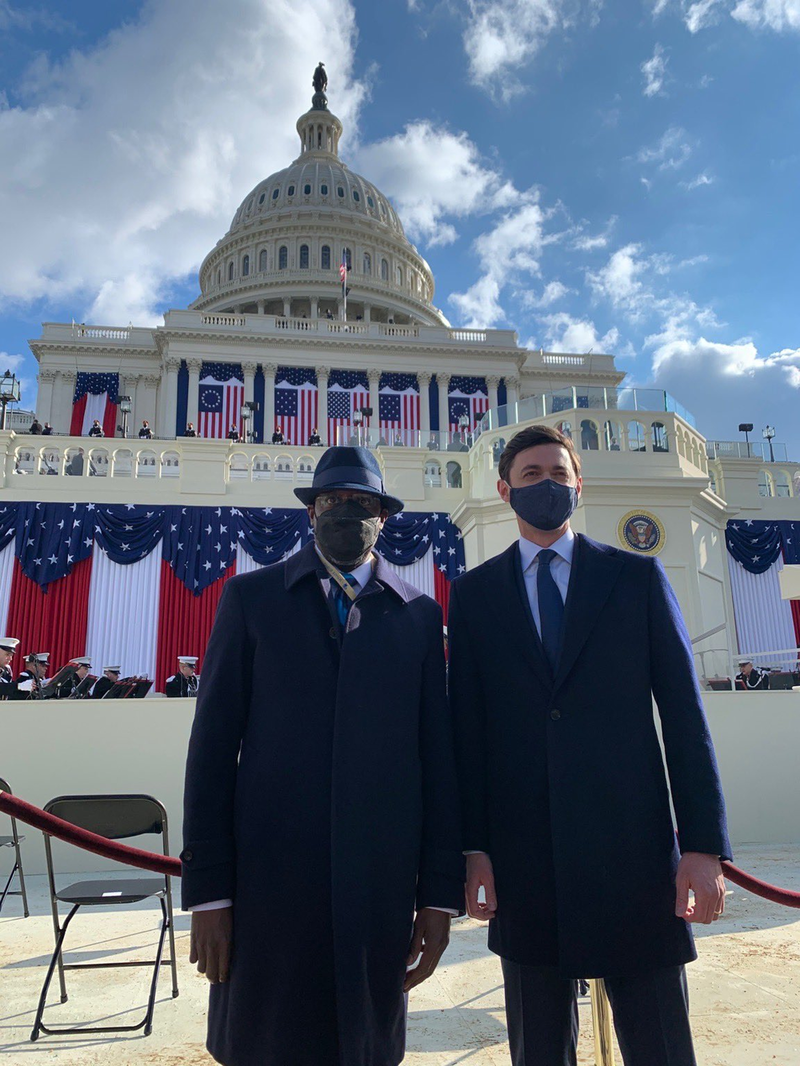 New Senators Ossoff and Reverend Warnock Sworn In WUGA