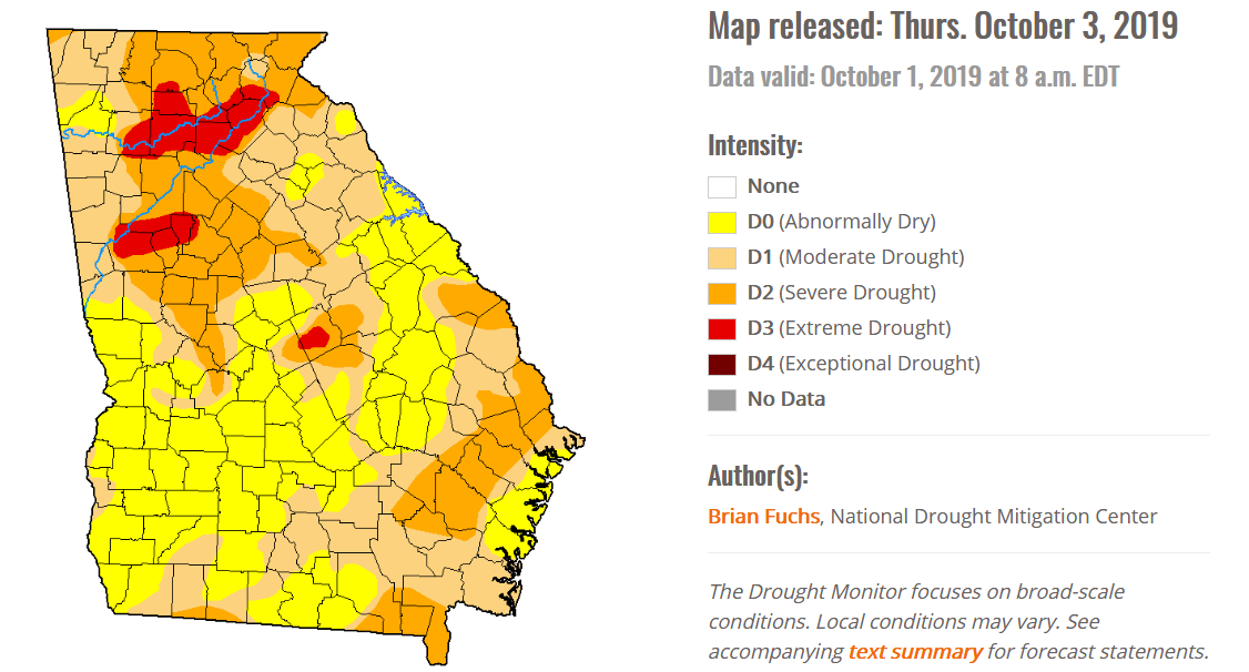 UGA Expert on Drought Conditions in WUGA University of