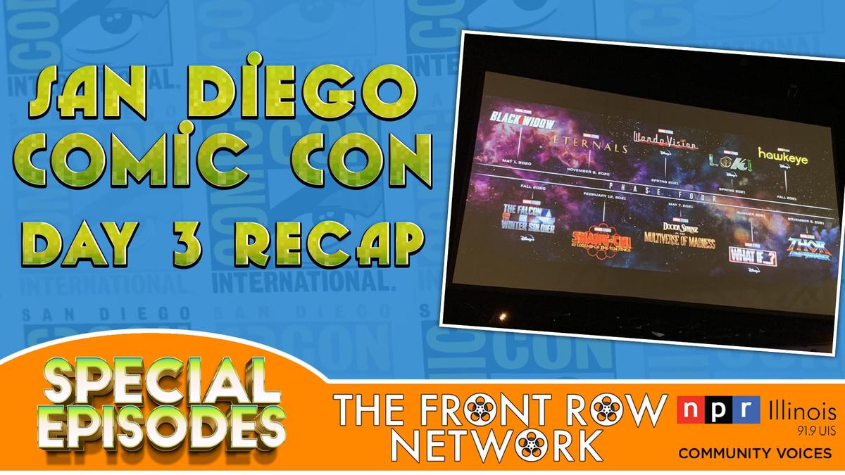 San Diego Comic-Con 2019 - Day 3 Recap | NPR Illinois