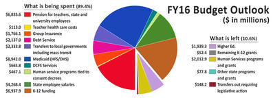 Illinois State Budget Pie Chart