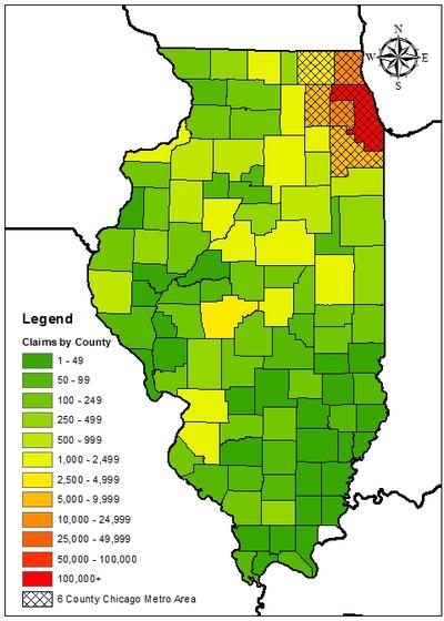 Flood Zone Maps Illinois Illinois Issues: Urban Flooding | NPR Illinois