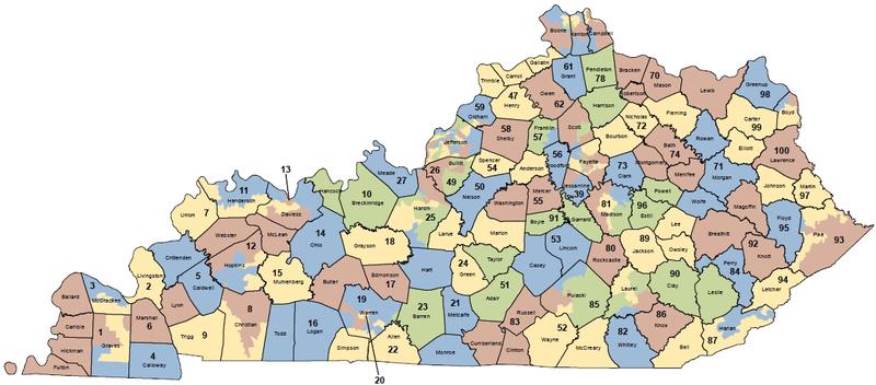 GOP Lawmakers Would Run Against Each Other Under Redistricting Plan | WUKY