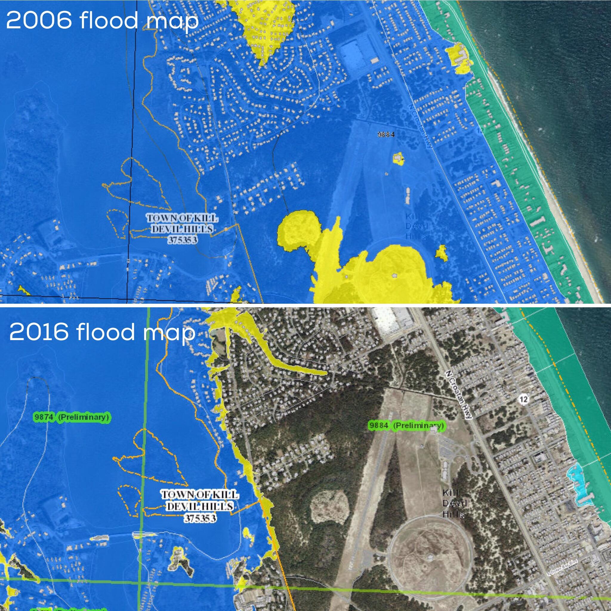New Flood Maps Downgrade Risk For 31,000 Coastal Properties WUNC