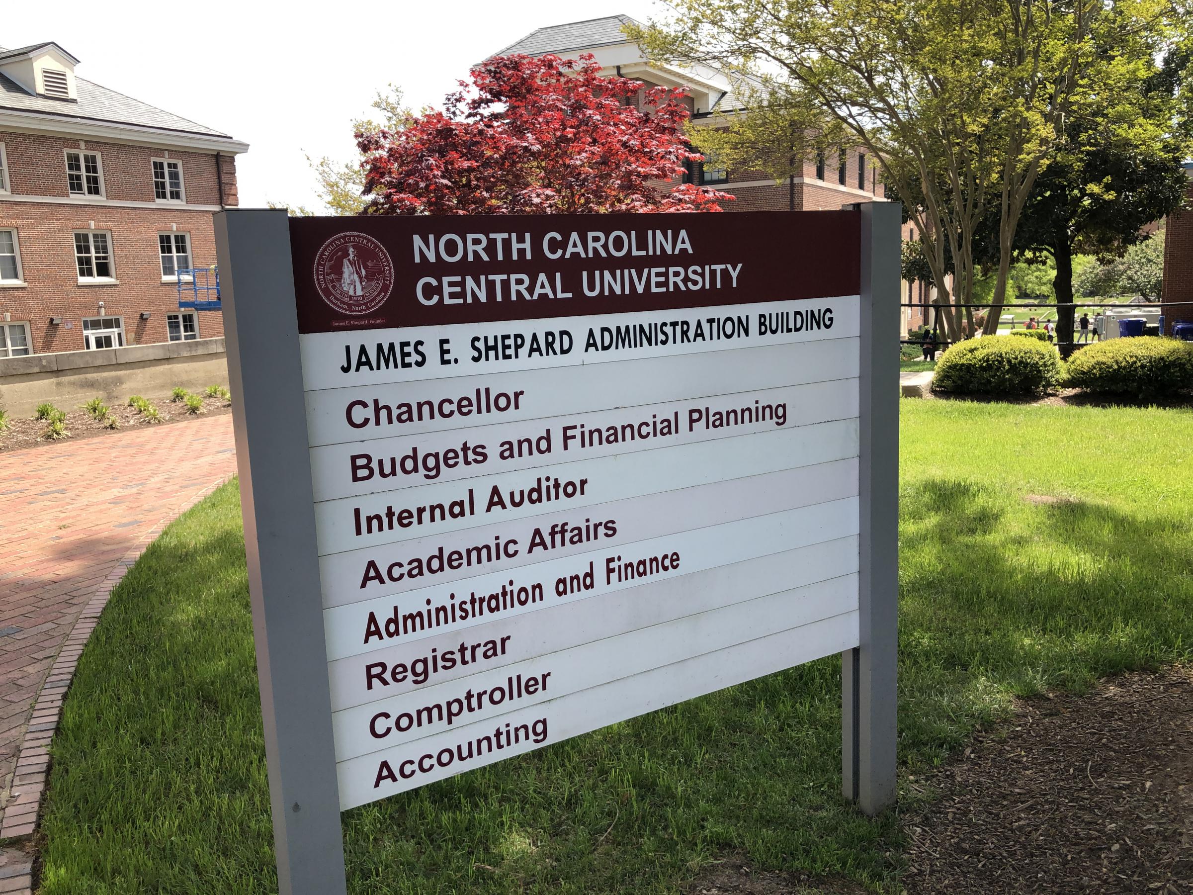 North Carolina Central University >> Nccu Removes Name Of Segregationist From Building Wunc North Carolina Central University >> Nccu Removes Name Of Segregationist From Building Wunc