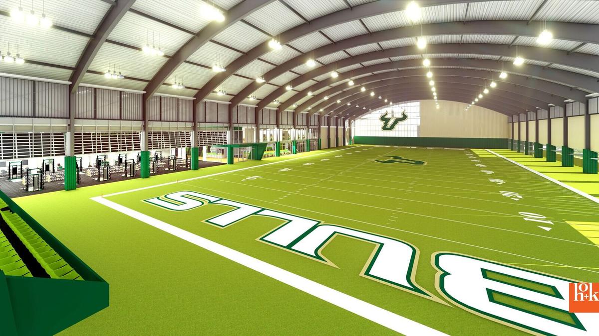 USF Unveils Plans For Indoor Football Center WUSF News