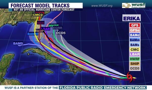 Tropical Storm Erika May Target Florida | WUSF News