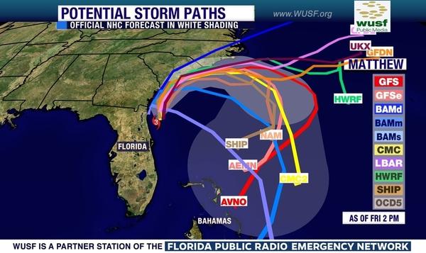 Closures And Cancellations Due To Hurricane Matthew | WUSF News