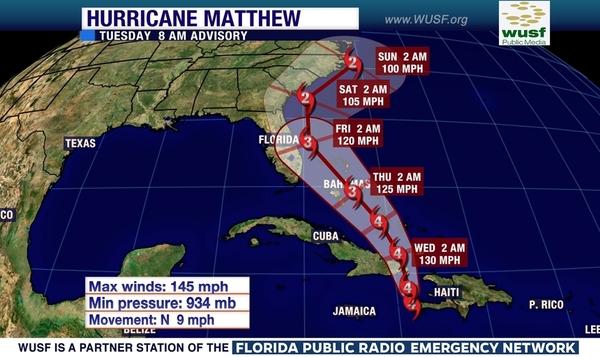 Hurricane Matthew Makes Landfall In Haiti | WUSF News