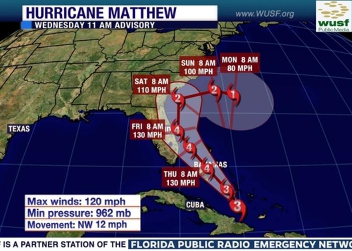 Hurricane Matthew Closes Schools, Government Offices In Tampa Bay Area ...