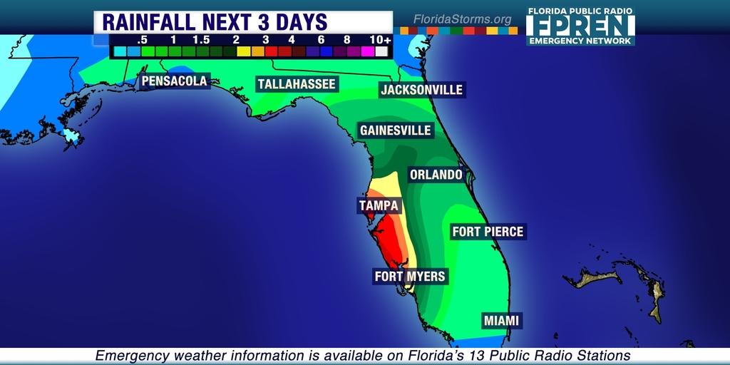 Flood Watch Continues for Tampa Bay Area | WUSF News