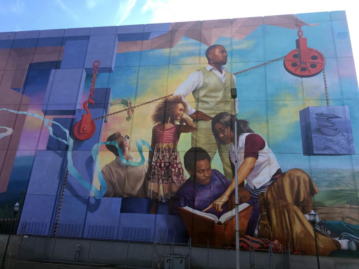 Chattanooga's Largest Mural Is Finished, Ready for Public Dedication | WUTC