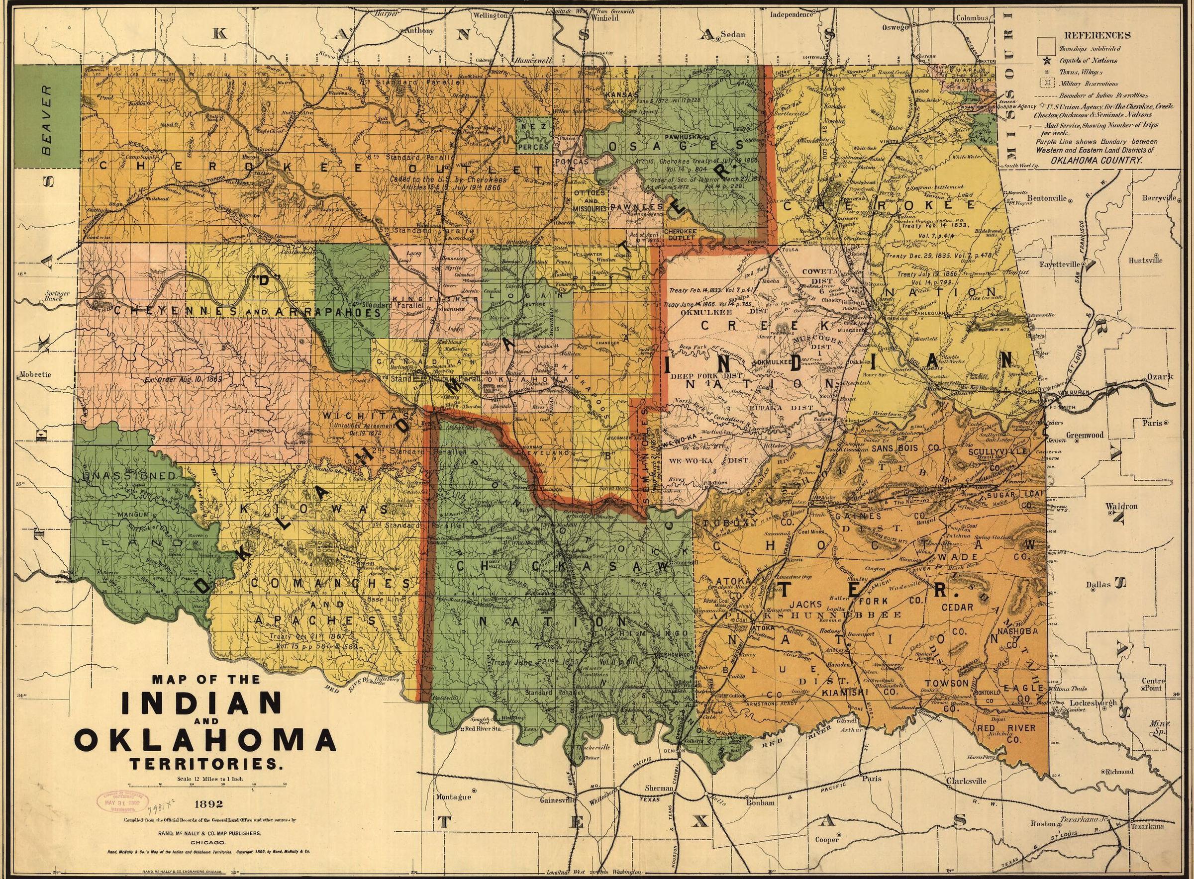 The Cherokee Arrrival In Indian Territory | WUTC