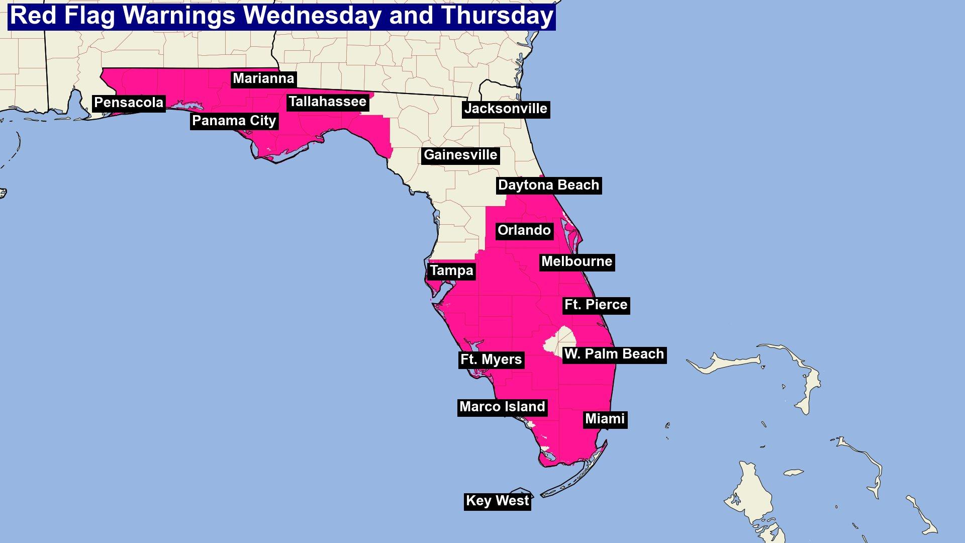 Wildfire Weather Relief More Than A Week Away | WUWF