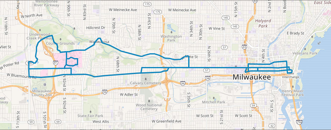 15 bus route milwaukee