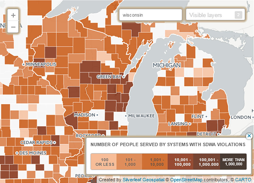 Report: Wisconsin Among 12 Worst States for Drinking Water Safety | WUWM