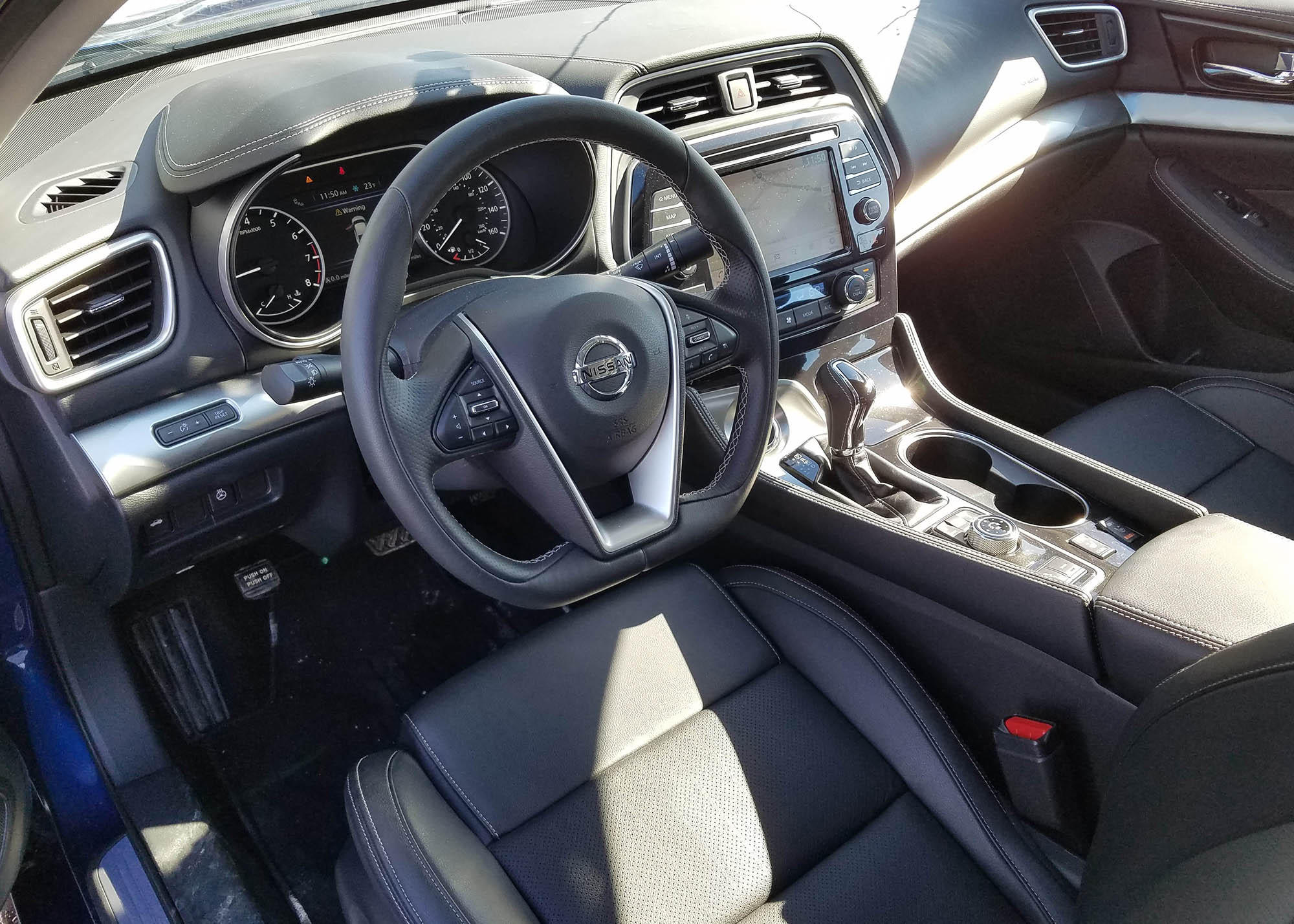 2019 Nissan Maxima Sl Review Near Luxury Sedan Loaded With
