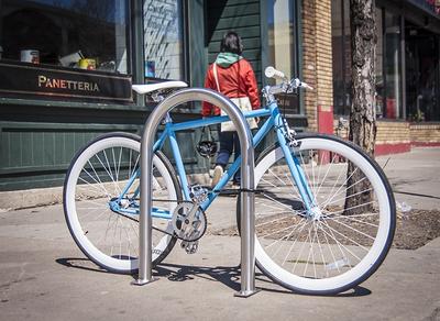 inverted u bike rack